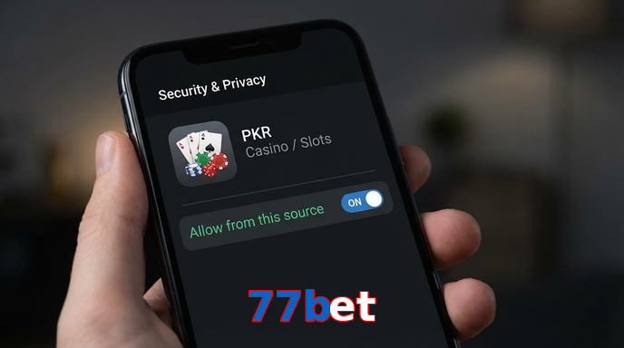 Game list for 77Bet apk section