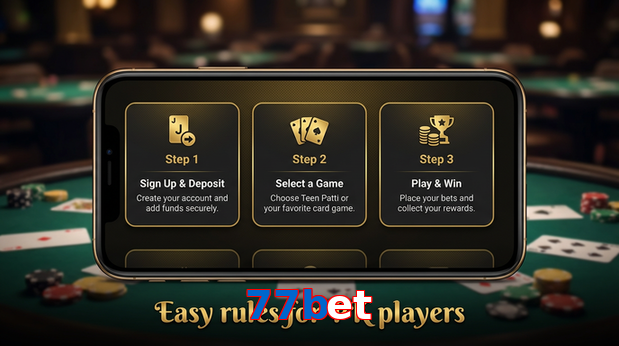 Game list for 77Bet game section