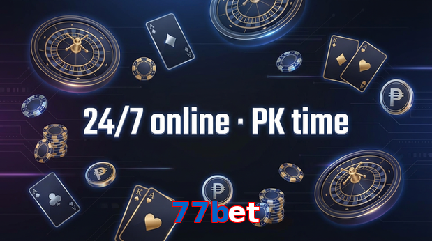 Game list for 77Bet online section