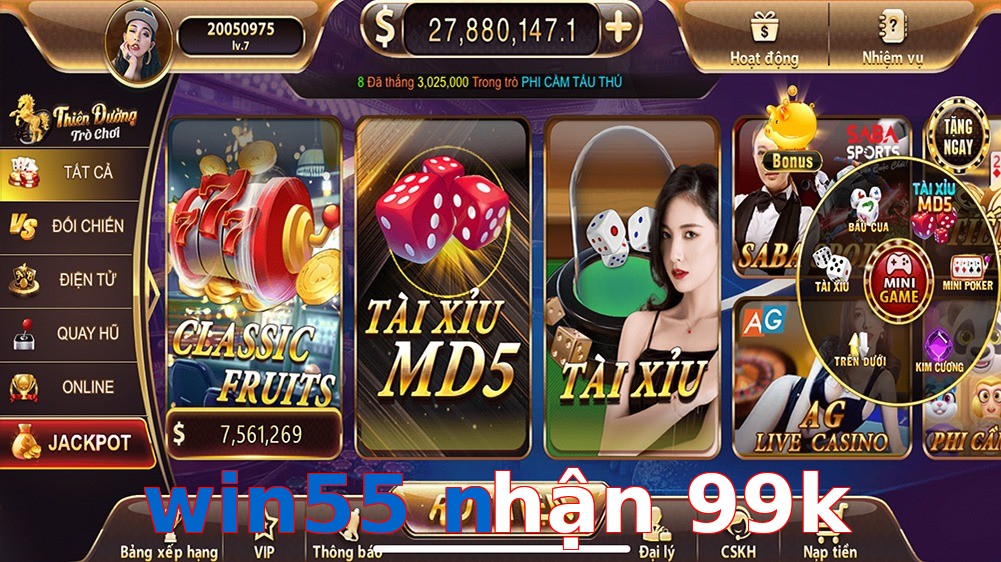 win55 nhận 99k