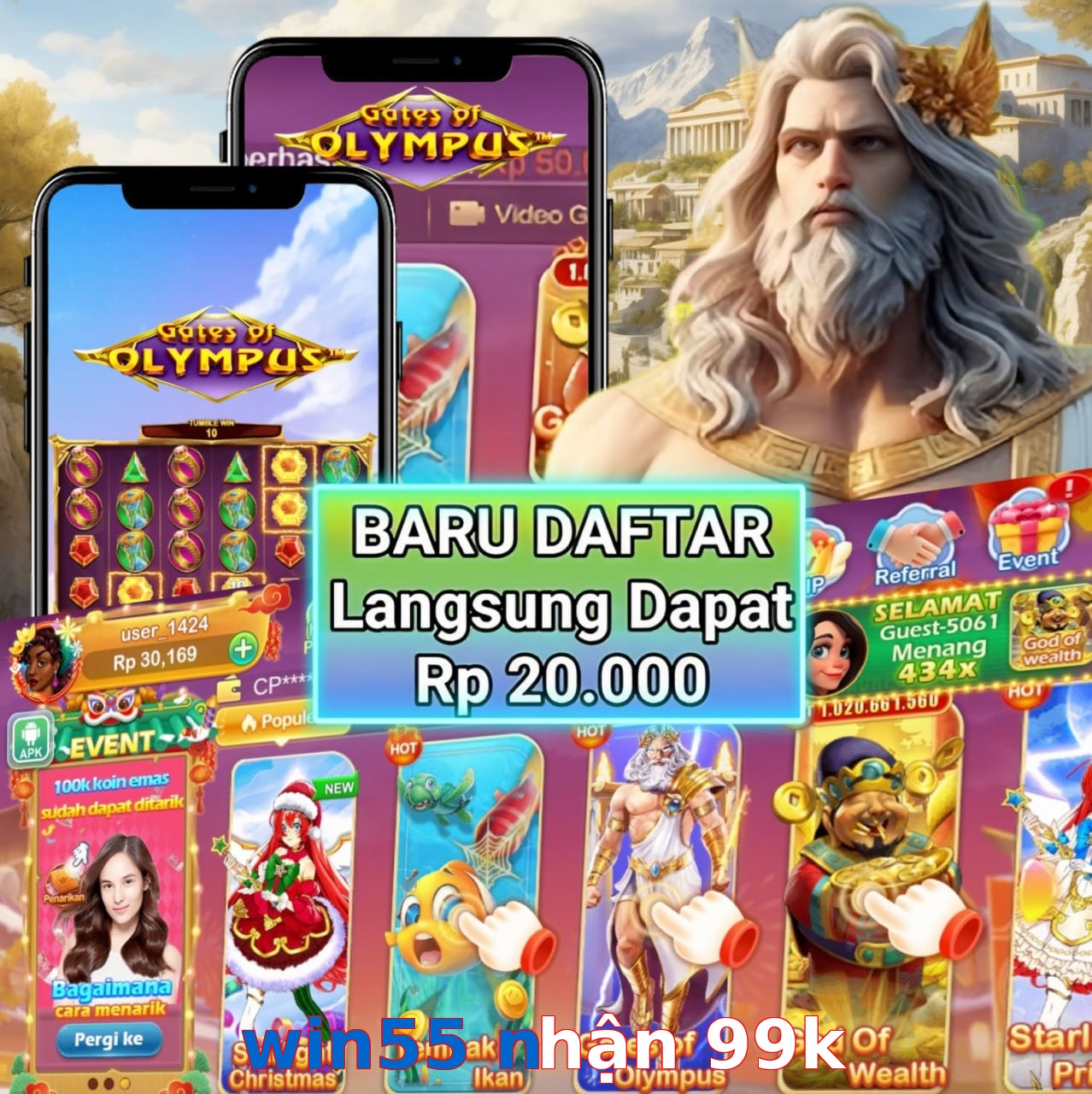 win55 nhận 99k