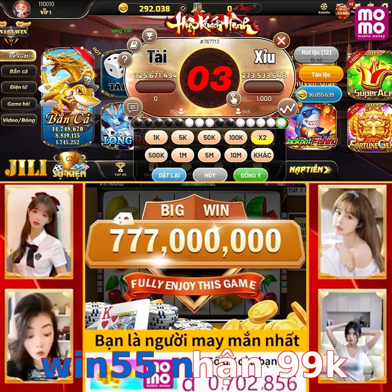win55 nhận 99k